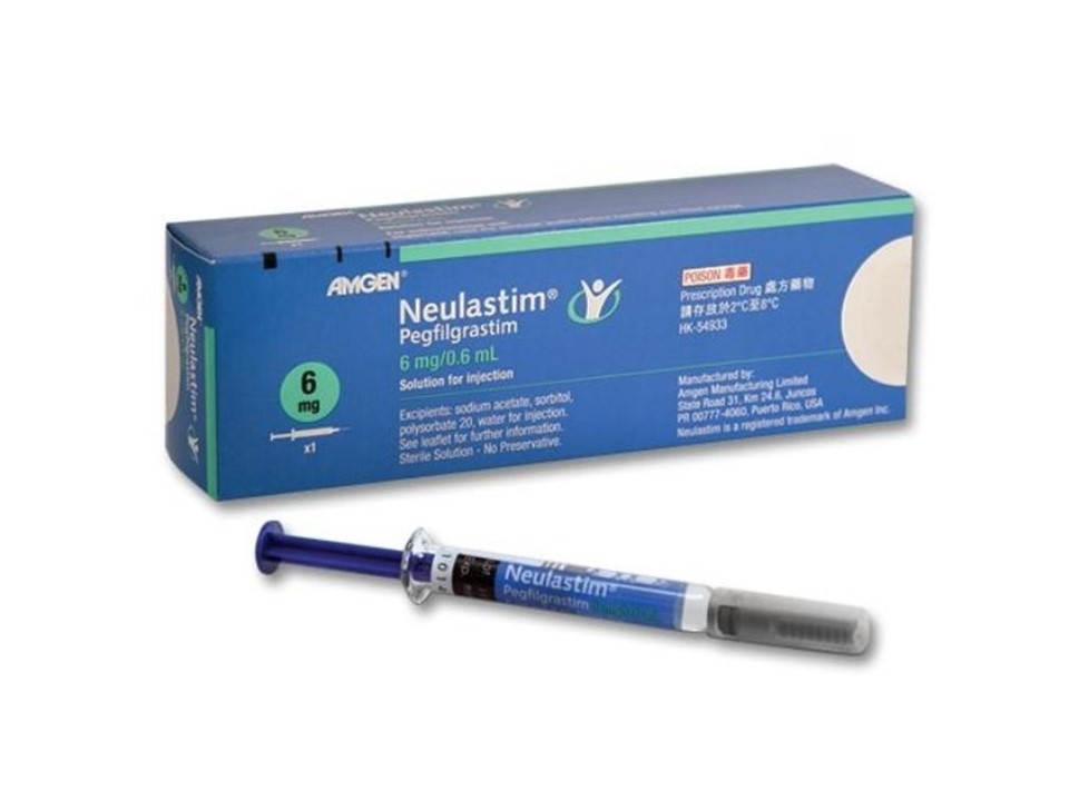 Neulasta (Pegfilgrastim) 倍血添注射劑